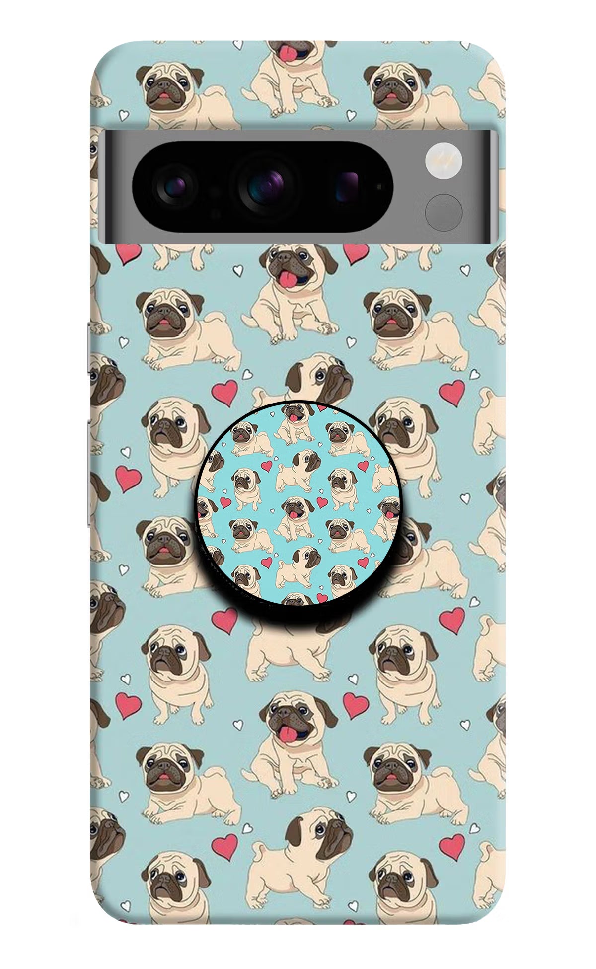 Pug Dog Google Pixel 8 Pro Pop Case by Casekaro