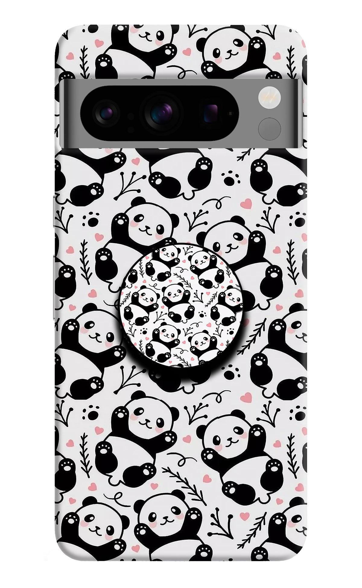Cute Panda Google Pixel 8 Pro Pop Case