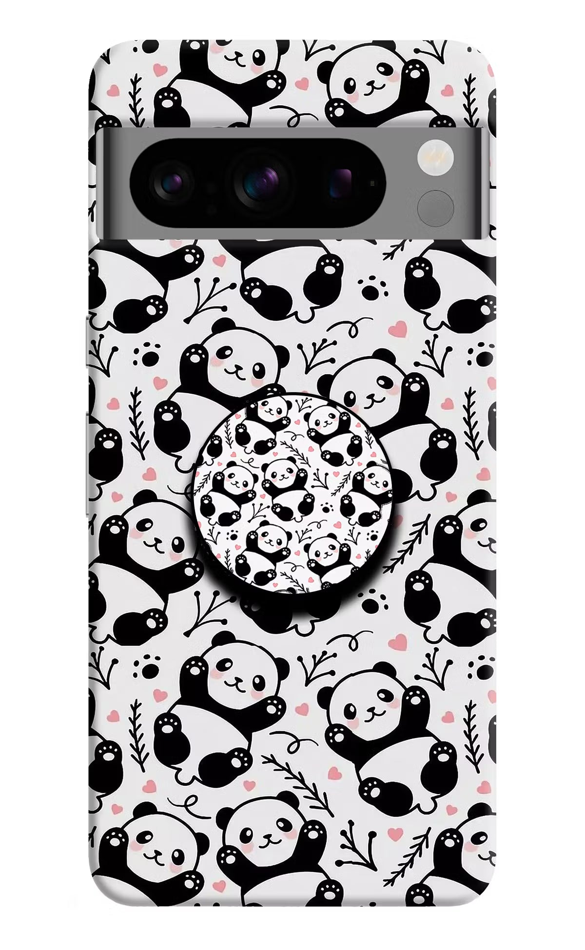 Cute Panda Google Pixel 8 Pro Pop Case by Casekaro