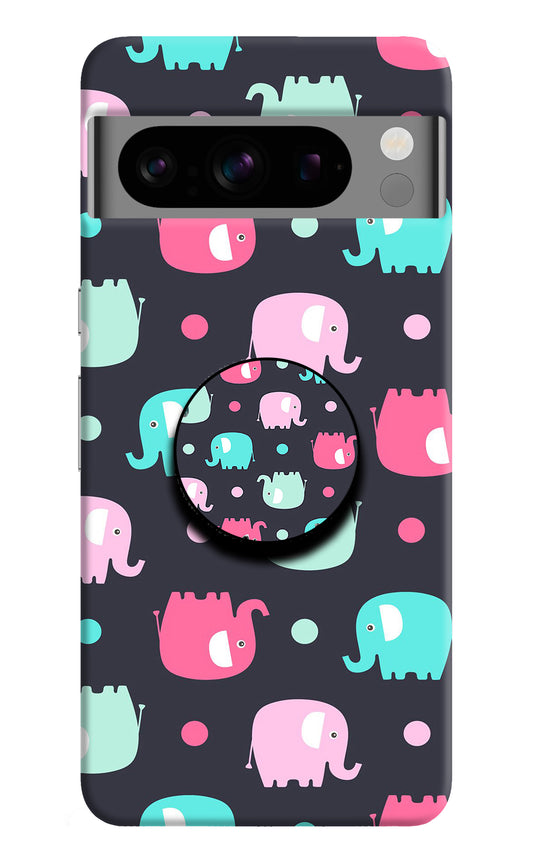 Baby Elephants Google Pixel 8 Pro Pop Case