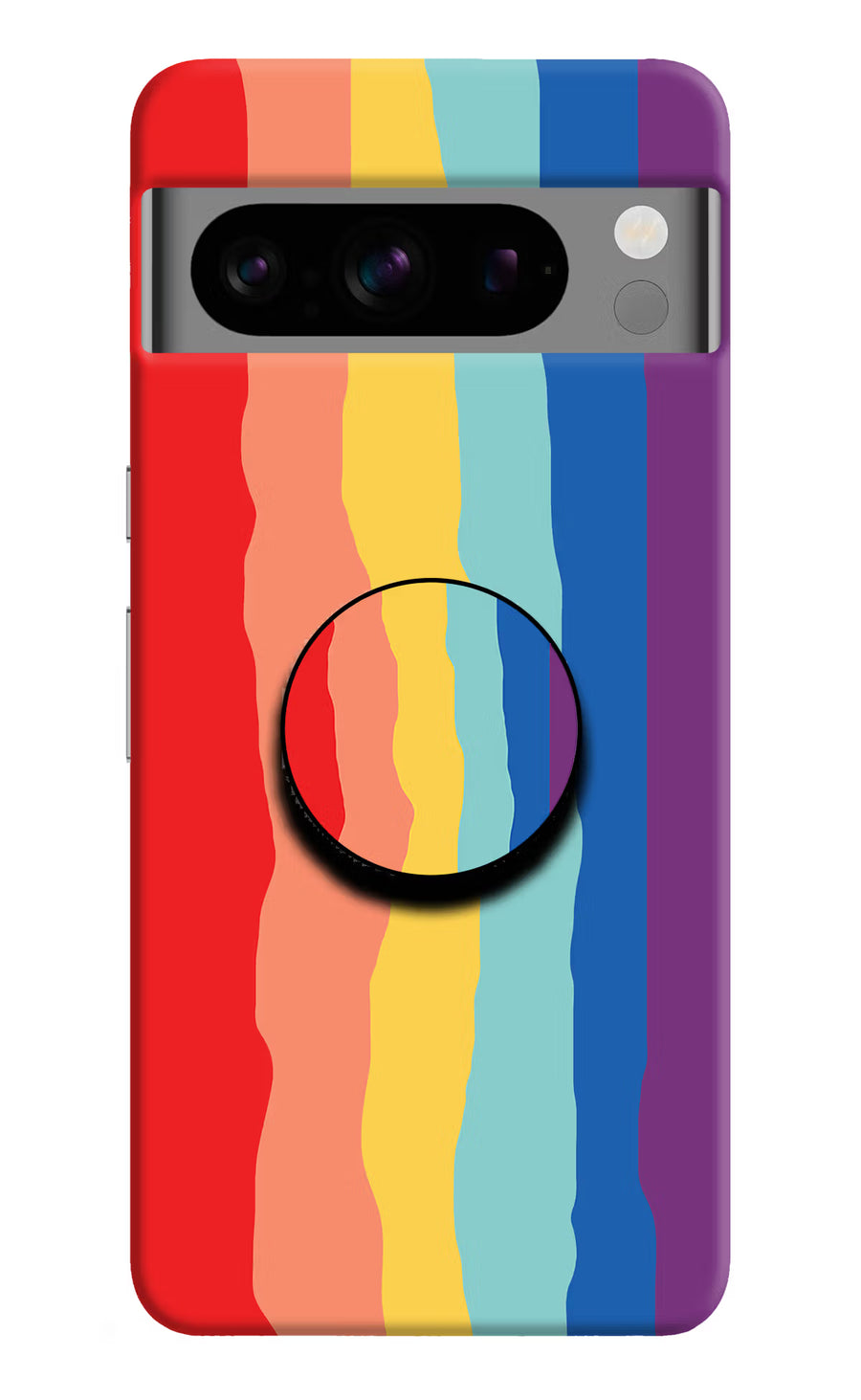 Rainbow Google Pixel 8 Pro Pop Case, Hard case