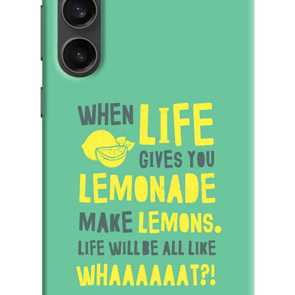 Quote Samsung S23 FE 5G Hard Case Back Cover by Casekaro