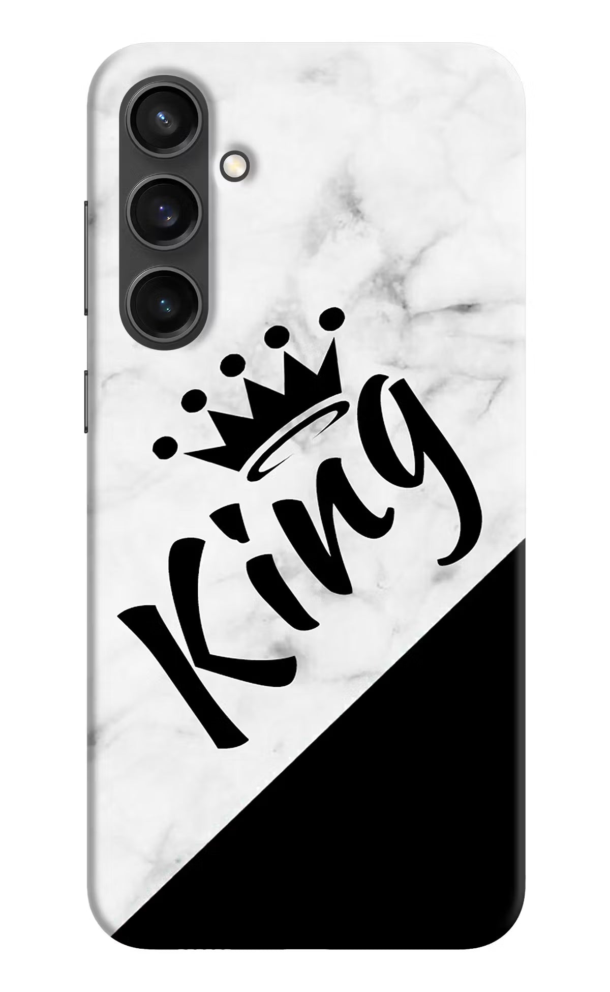 King Samsung S23 FE 5G Hard Case Back Cover by Casekaro