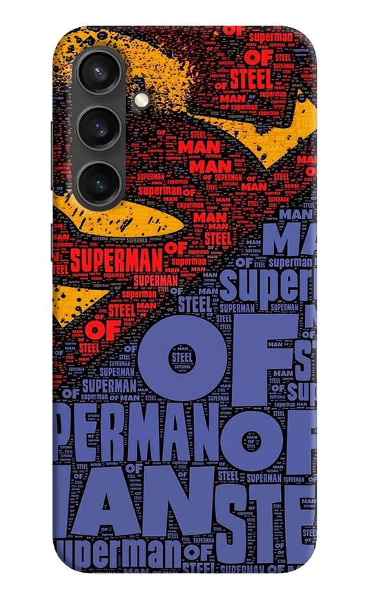 Superman Samsung S23 FE 5G Hard Case Back Cover by Casekaro