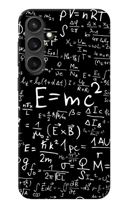 Physics Albert Einstein Formula Samsung S23 FE 5G Back Cover