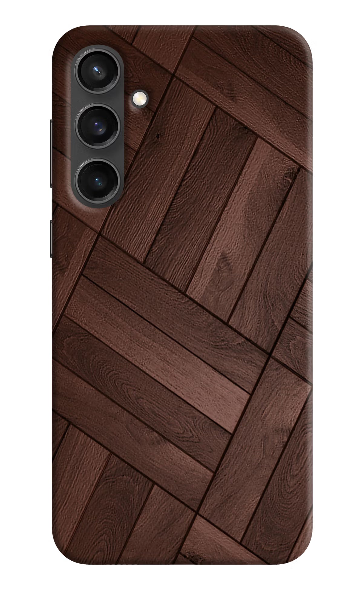 Wooden Texture Design Samsung S23 FE 5G Hard Case Back Cover by Casekaro