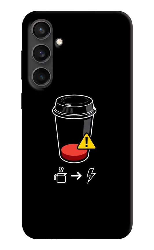 Coffee Samsung S23 FE 5G Hard Case Back Cover by Casekaro