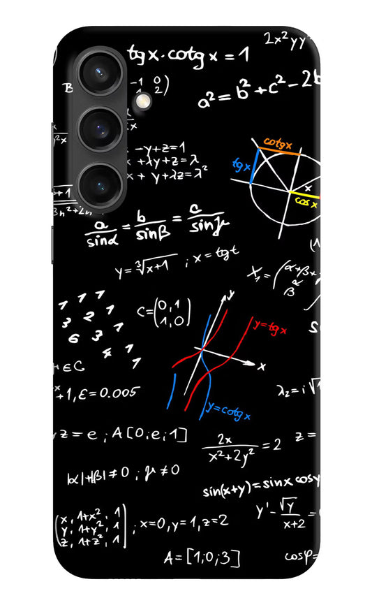 Mathematics Formula Samsung S23 FE 5G Hard Case Back Cover by Casekaro