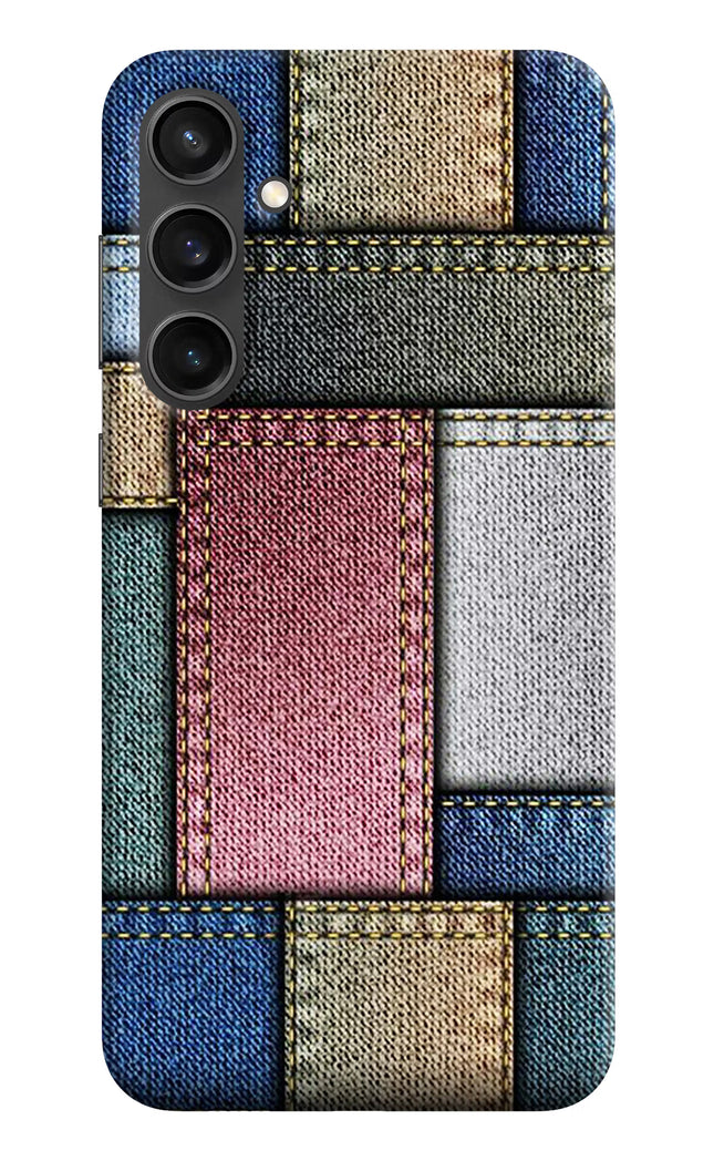 Multicolor Jeans Samsung S23 FE 5G Hard Case Back Cover by Casekaro