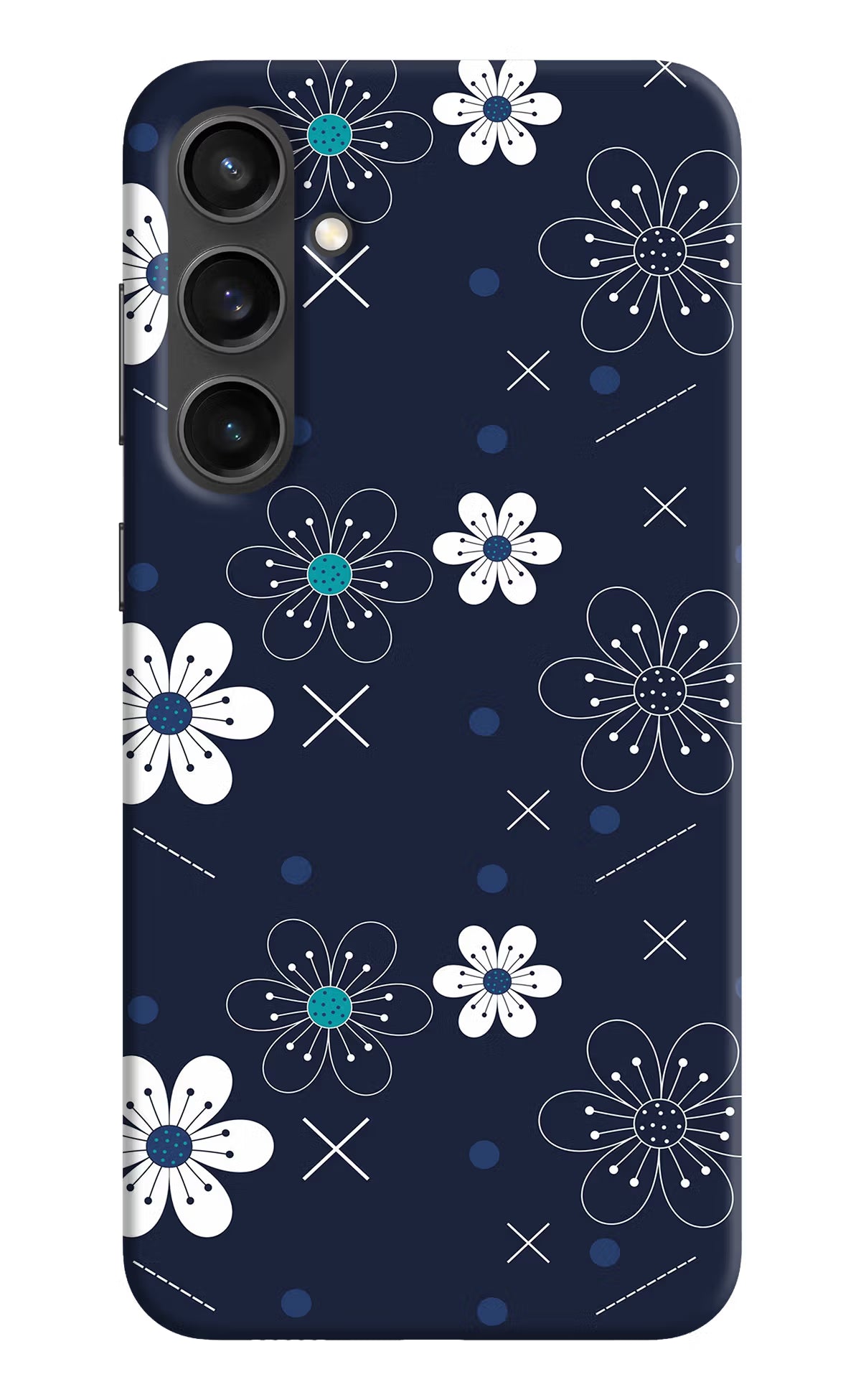 Flowers Samsung S23 FE 5G Hard Case Back Cover by Casekaro
