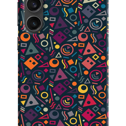 Geometric Abstract Samsung S23 FE 5G Hard Case Back Cover by Casekaro