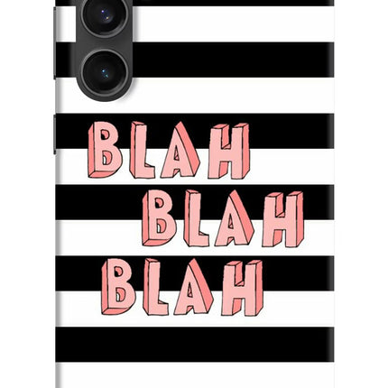 Blah Blah Blah Samsung S23 FE 5G Hard Case Back Cover by Casekaro