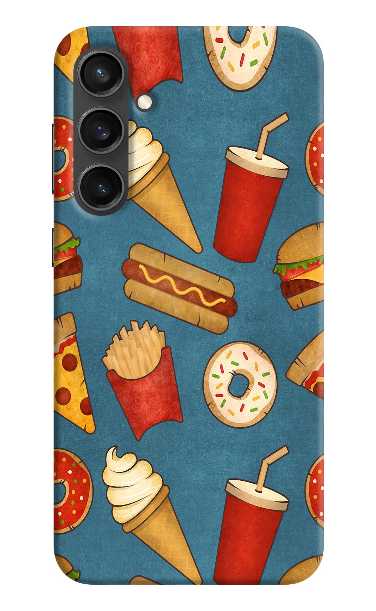 Foodie Samsung S23 FE 5G Hard Case Back Cover by Casekaro