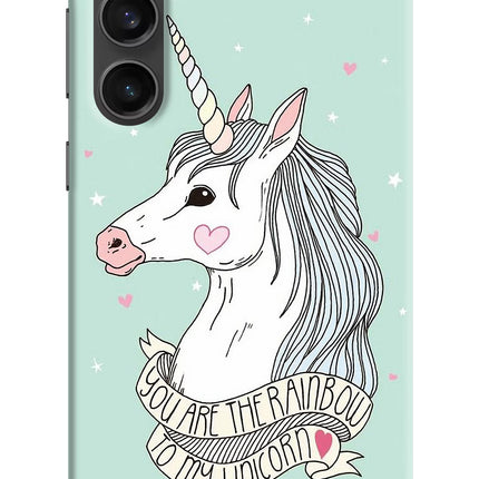 Unicorn Wallpaper Samsung S23 FE 5G Hard Case Back Cover by Casekaro