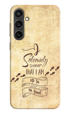 I Solemnly swear that i up to no good Samsung S23 FE 5G Hard Case Back Cover by Casekaro