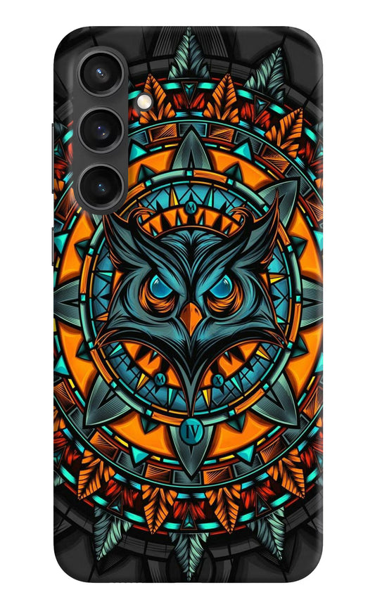 Angry Owl Art Samsung S23 FE 5G Hard Case Back Cover by Casekaro