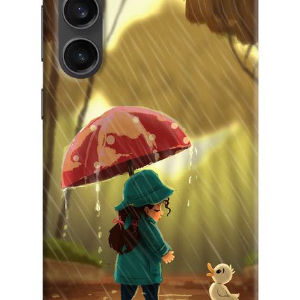 Rainy Day Samsung S23 FE 5G Hard Case Back Cover by Casekaro