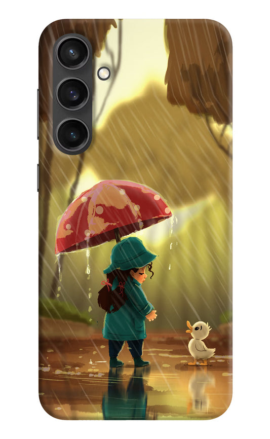Rainy Day Samsung S23 FE 5G Hard Case Back Cover by Casekaro