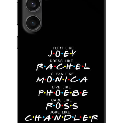 FRIENDS Character Samsung S23 FE 5G Hard Case Back Cover by Casekaro