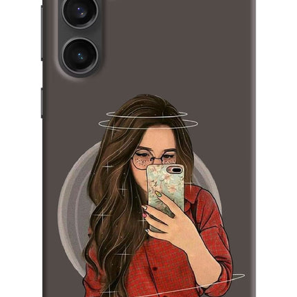Selfie Queen Samsung S23 FE 5G Hard Case Back Cover by Casekaro