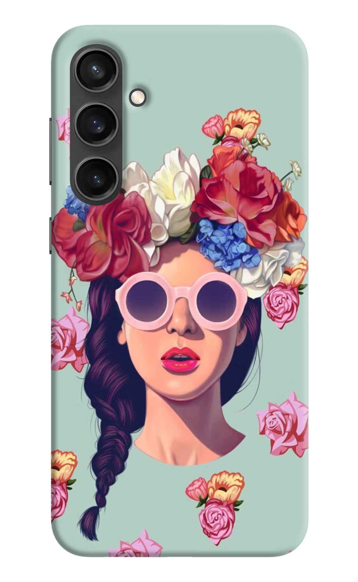 Pretty Girl Samsung S23 FE 5G Hard Case Back Cover by Casekaro