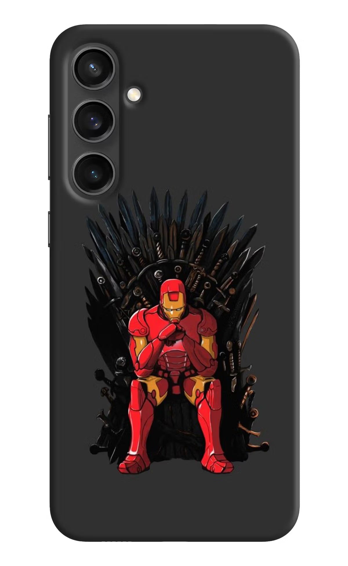 Ironman Throne Samsung S23 FE 5G Hard Case Back Cover by Casekaro