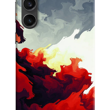 Fire Cloud Samsung S23 FE 5G Hard Case Back Cover by Casekaro