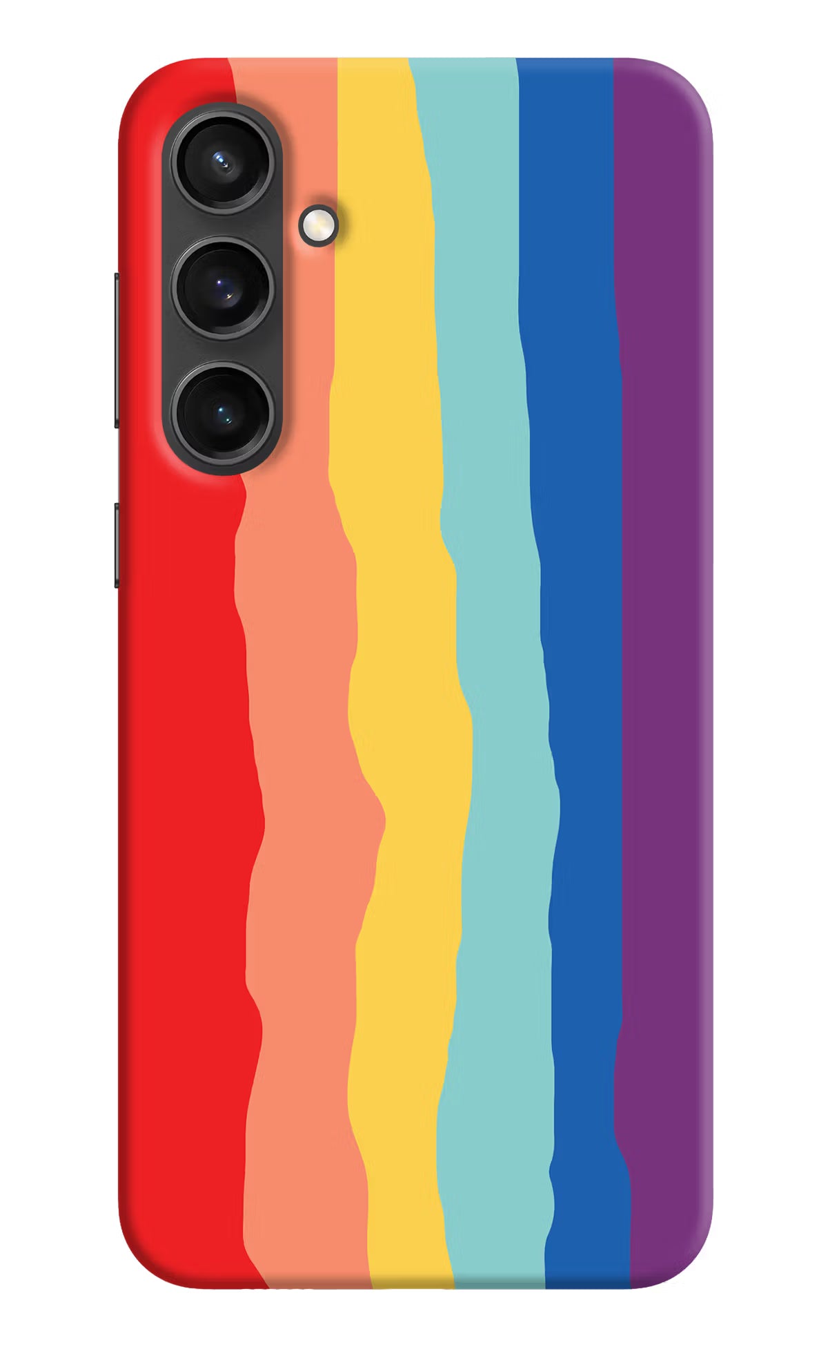 Rainbow Samsung S23 FE 5G Hard Case Back Cover by Casekaro