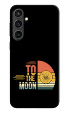 To the Moon Samsung S23 FE 5G Hard Case Back Cover by Casekaro