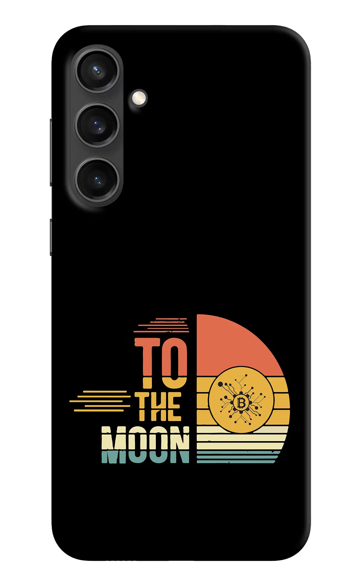 To the Moon Samsung S23 FE 5G Hard Case Back Cover by Casekaro