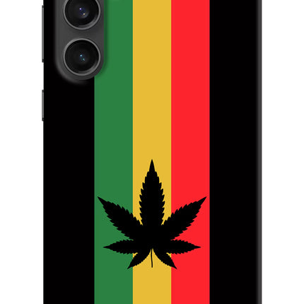 Weed Flag Samsung S23 FE 5G Hard Case Back Cover by Casekaro