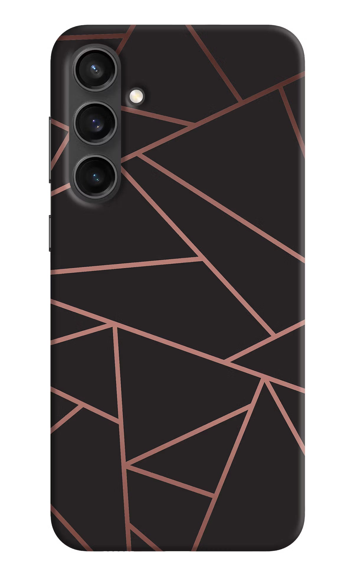Geometric Pattern Samsung S23 FE 5G Hard Case Back Cover by Casekaro