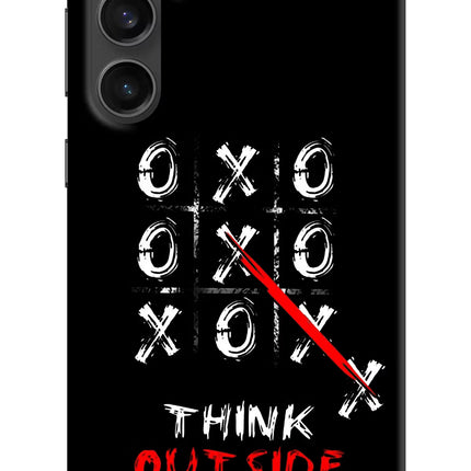 Think out of the BOX Samsung S23 FE 5G Hard Case Back Cover by Casekaro