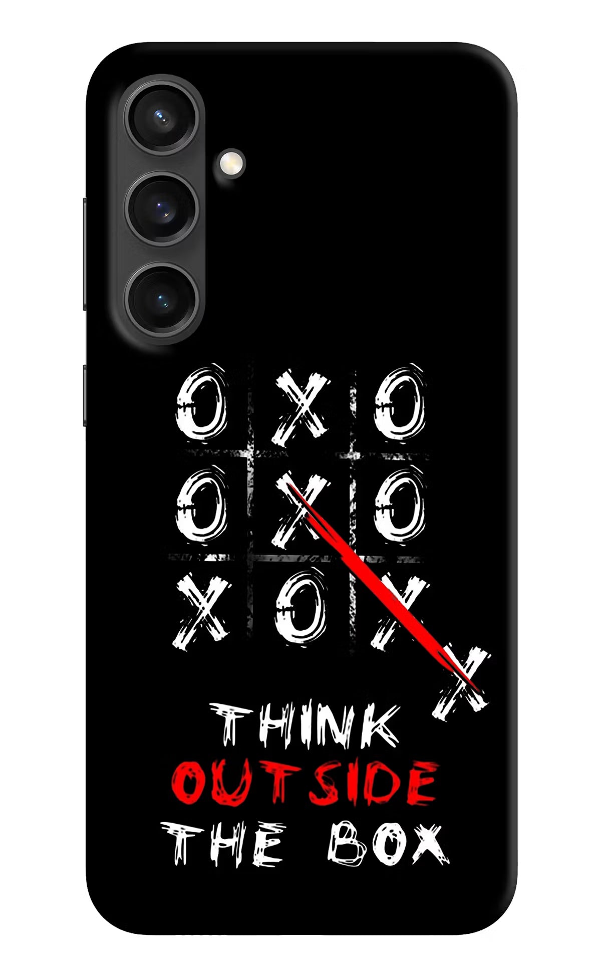 Think out of the BOX Samsung S23 FE 5G Hard Case Back Cover by Casekaro