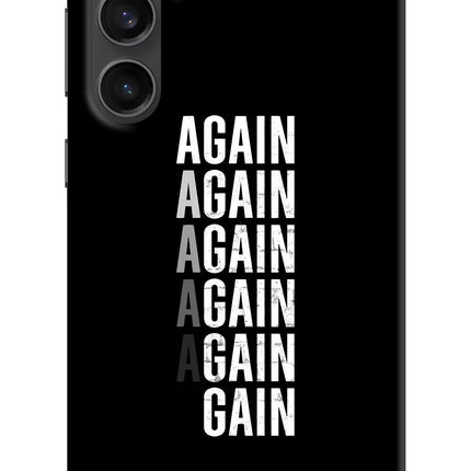 Again Again Gain Samsung S23 FE 5G Hard Case Back Cover by Casekaro