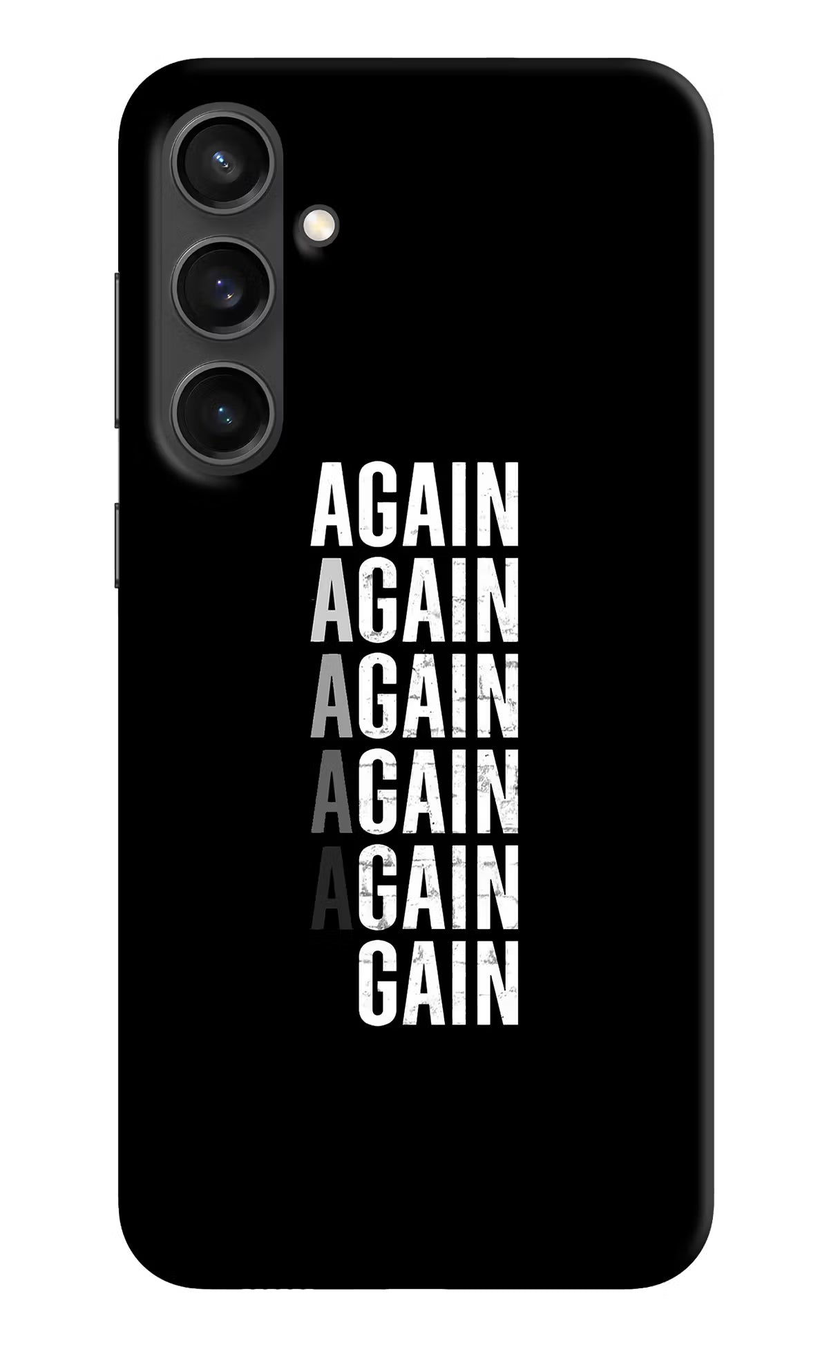 Again Again Gain Samsung S23 FE 5G Hard Case Back Cover by Casekaro