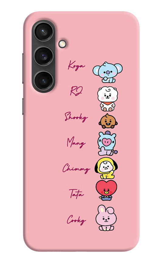 BTS names Samsung S23 FE 5G Hard Case Back Cover by Casekaro