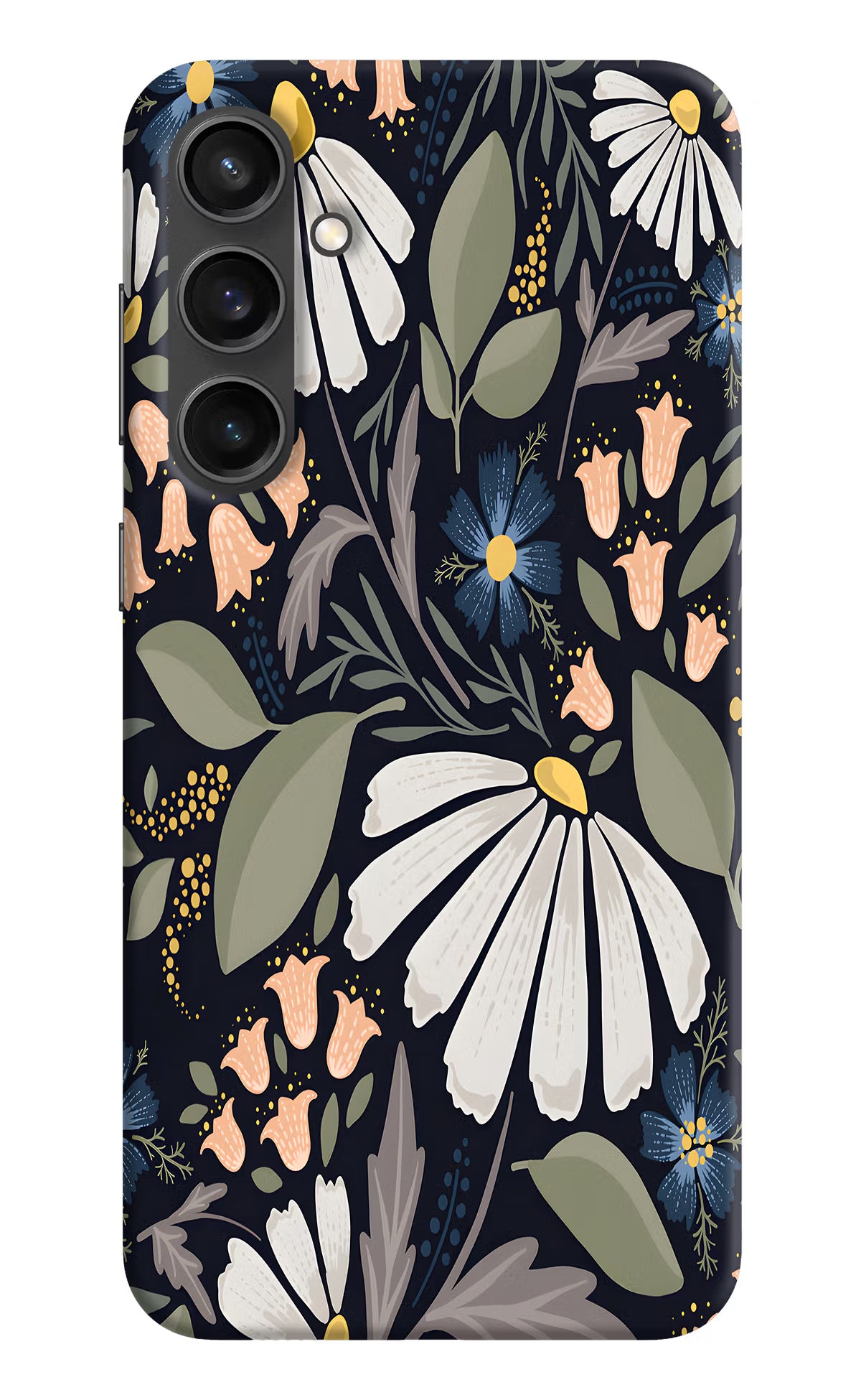Flowers Art Samsung S23 FE 5G Hard Case Back Cover by Casekaro