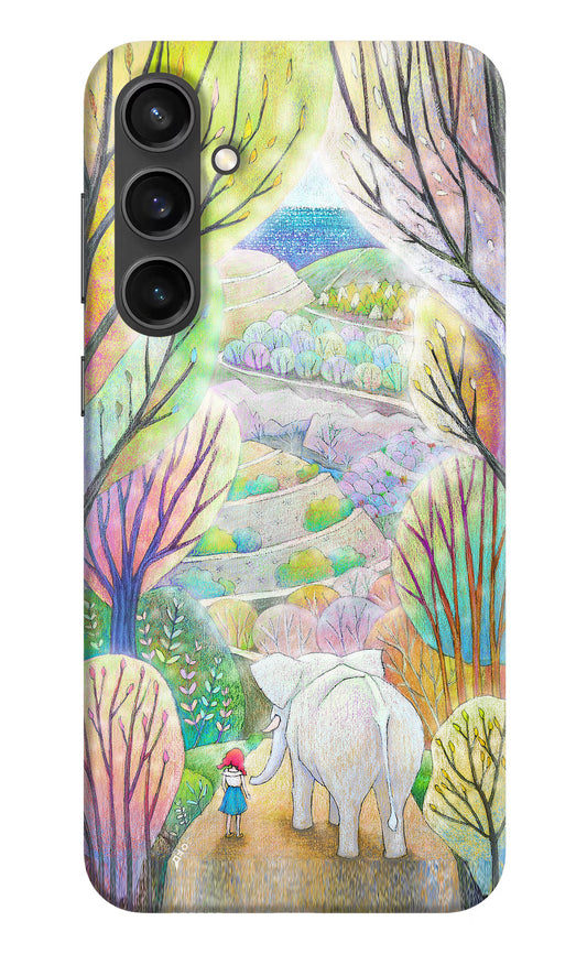 Nature Painting Samsung S23 FE 5G Hard Case Back Cover by Casekaro