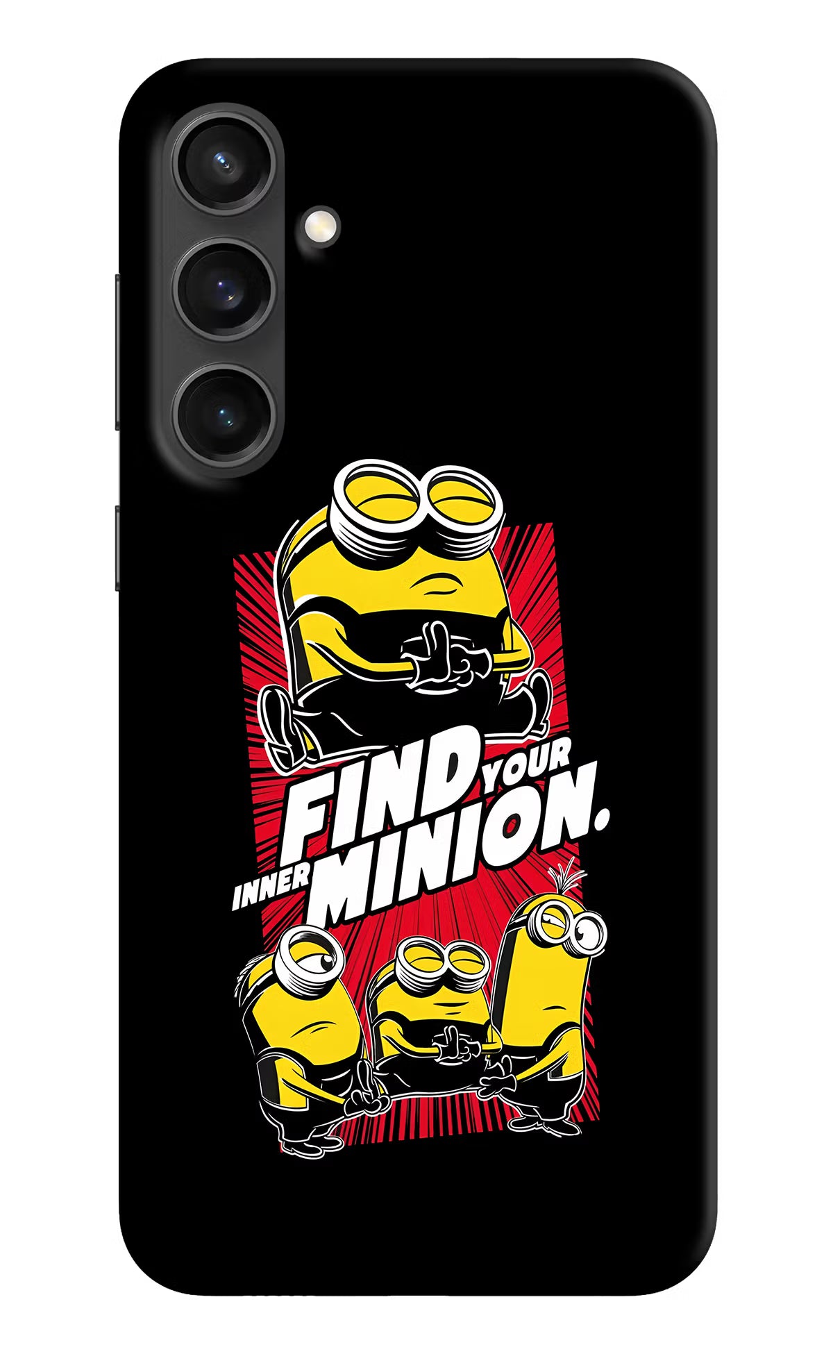 Find your inner Minion Samsung S23 FE 5G Hard Case Back Cover by Casekaro