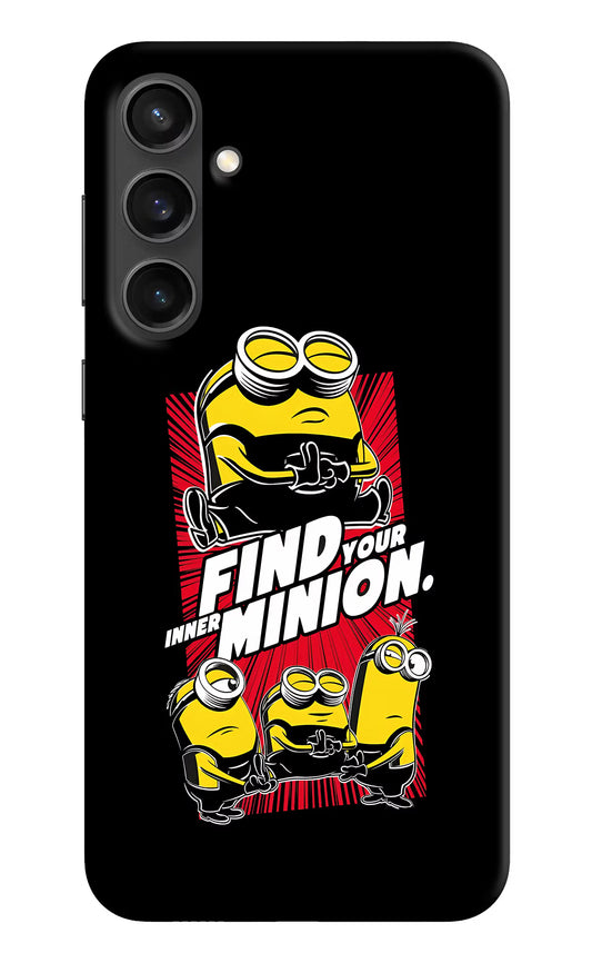 Find your inner Minion Samsung S23 FE 5G Hard Case Back Cover by Casekaro