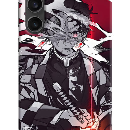 Demon Slayer Samsung S23 FE 5G Hard Case Back Cover by Casekaro