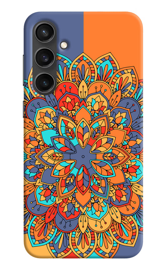 Color Mandala Samsung S23 FE 5G Hard Case Back Cover by Casekaro