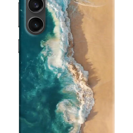 Ocean Beach Samsung S23 FE 5G Hard Case Back Cover by Casekaro