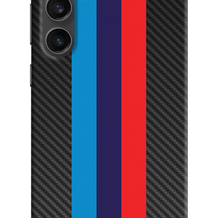 BMW Stripes Pattern Samsung S23 FE 5G Hard Case Back Cover by Casekaro