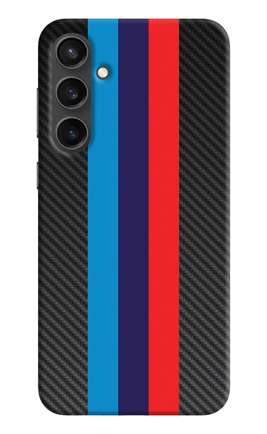 BMW Stripes Pattern Samsung S23 FE 5G Hard Case Back Cover by Casekaro