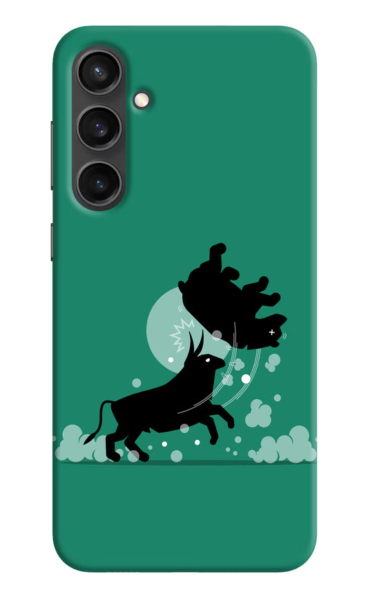 Bull Conqueror Samsung S23 FE 5G Hard Case Back Cover by Casekaro