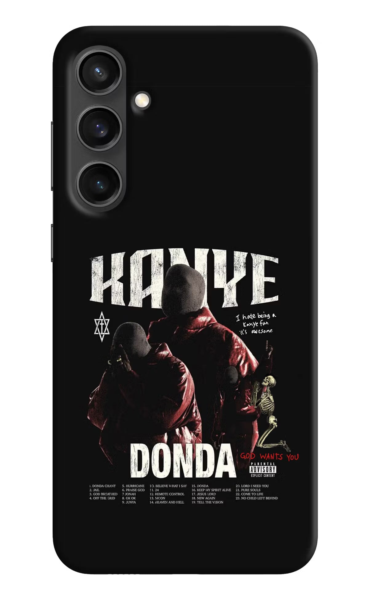 Donda Kanye West Samsung S23 FE 5G Hard Case Back Cover by Casekaro