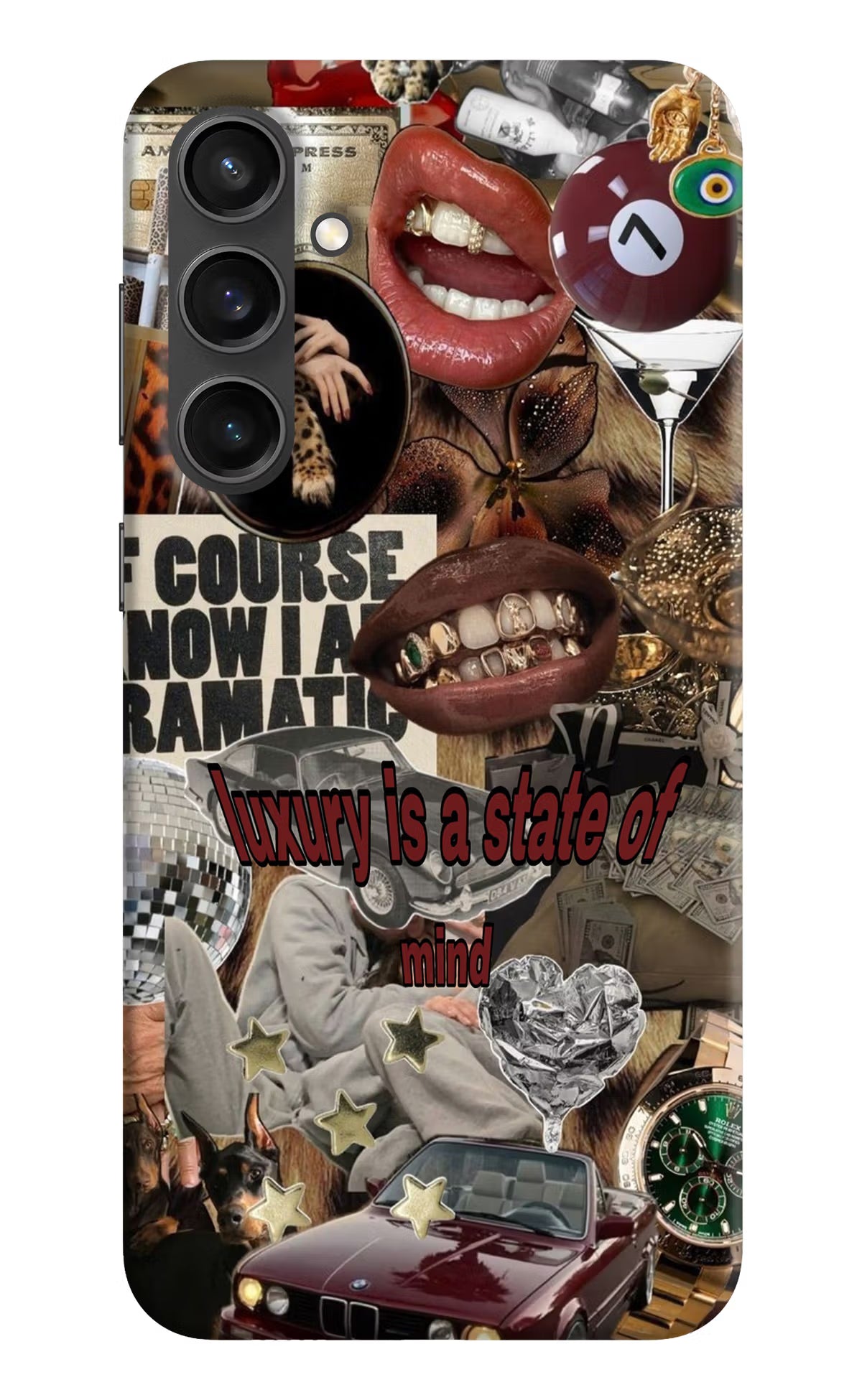 Luxury Samsung S23 FE 5G Hard Case Back Cover by Casekaro