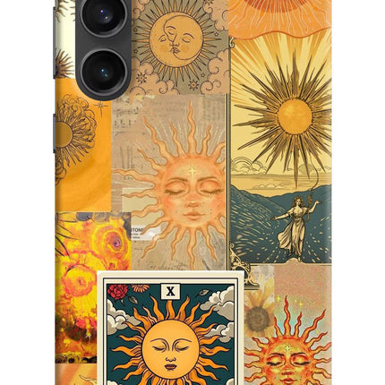 Sun Samsung S23 FE 5G Hard Case Back Cover by Casekaro